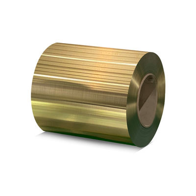 a categoria da largura de 1240mm 410 HL da bobina de aço inoxidável na cor do ouro de PVD revestiu