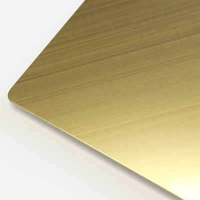 Espessura decorativa de aço inoxidável escovada personalizada das placas 3.0mm