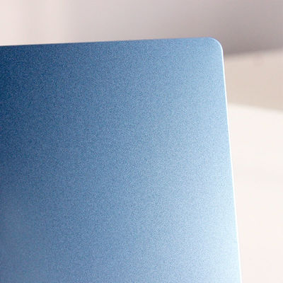 Os azul-céu colorem o revestimento de aço inoxidável grosso da folha AFP de 0.8MM 4x8 Sandbleasting