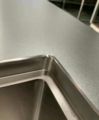 Folha de aço inoxidável sólida decorativa de 10 mm AiSi para armários de cozinha utensílios de cozinha