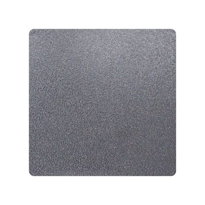 304 4Ft x 8Ft 2B Desenho em relevo de pedra de acabamento Textura Chapa de aço inoxidável em 1MM Tecido de chapa de metal preto
