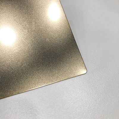 Anti-impressão digital chapa de aço inoxidável de titânio 304 chapa de metal de cor