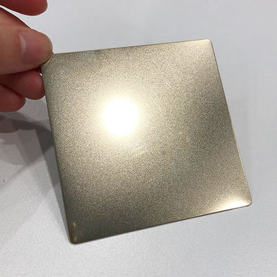 Anti-impressão digital chapa de aço inoxidável de titânio 304 chapa de metal de cor