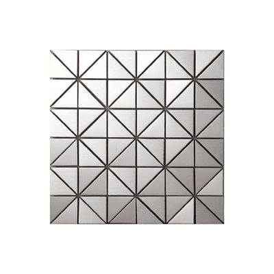 A parede de aço inoxidável decorativa do mosaico da cozinha 3D telha Backsplash AISI 1219X2438mm