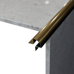Comprimento de aço inoxidável decorativo personalizado da guarnição 8mm 2.7m da telha da vibração