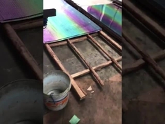 Chapa de aço inoxidável perfurada colorida para divisórias internas e decorações de parede